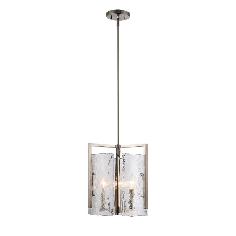 Golden Lighting Aenon 3-light Pendant in Pewter