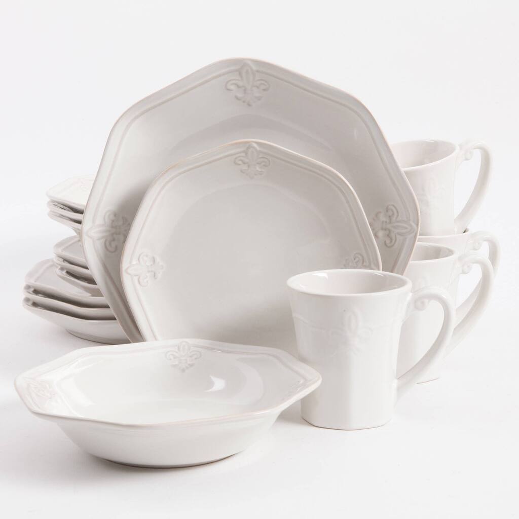 Country Crest Dinnerware, Set Of 16