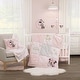 preview thumbnail 1 of 3, Disney Twinkle Twinkle Minnie 3 Piece Crib Bedding Set