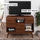 preview thumbnail 20 of 20, Living Skog TV Stand Media Console Mid-century for TV's up to 50''
