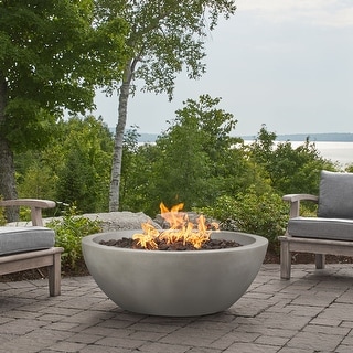 Alta Large Natural Gas Fire Bowl in Shade by Jensen Co