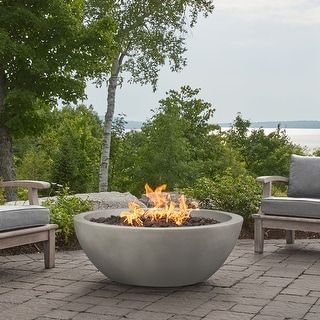 Alta Large Propane Fire Bowl in Shade by Jensen Co - 42 x 42 x 16 - 42 x 42 x 16