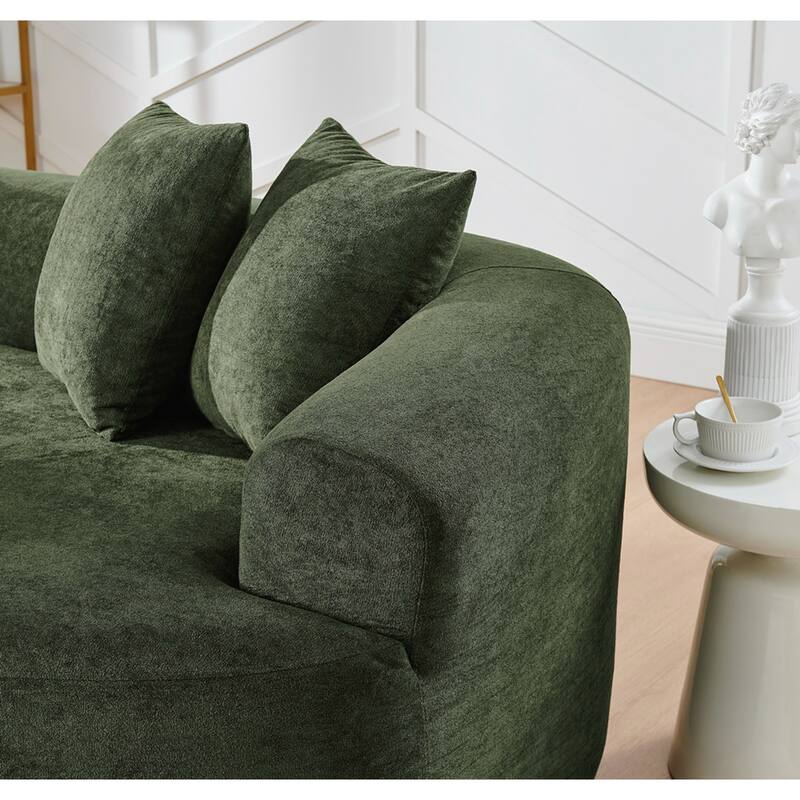 Minimalist Compression Living Room Couch, No Assembly Needed