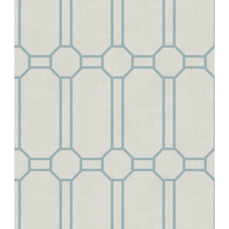 Seabrook Designs Parvin Lattice Unpasted Wallpaper