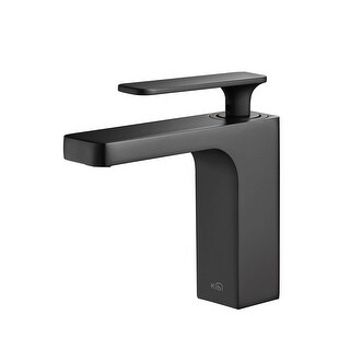 Lead Free Solid Brass Single Handle Bathroom Vanity Sink Faucet with Water Hose