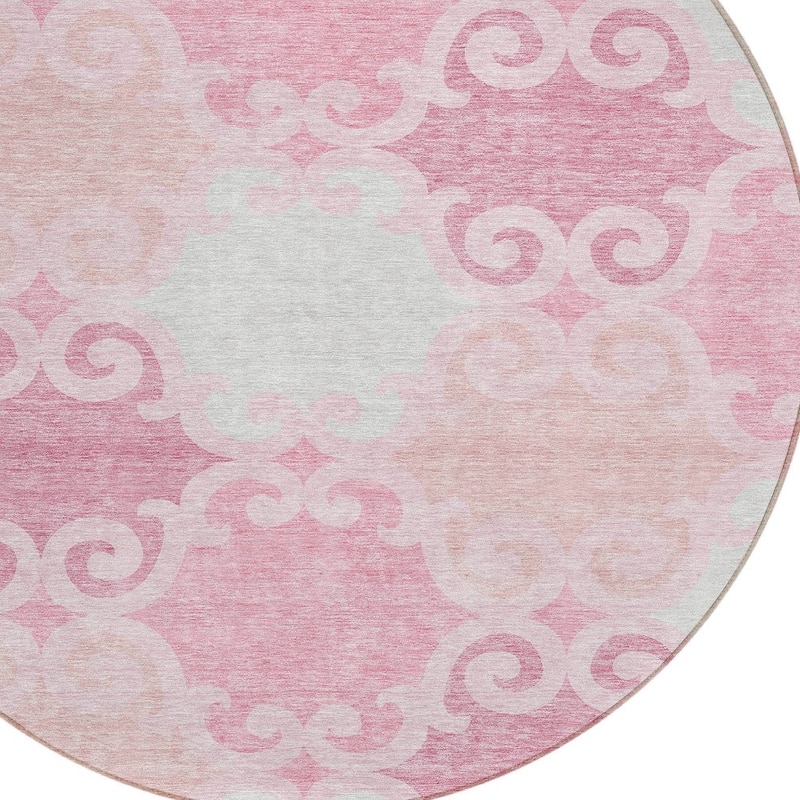 HomeRoots Trellis Transitional Rectangle Outdoor Rug
