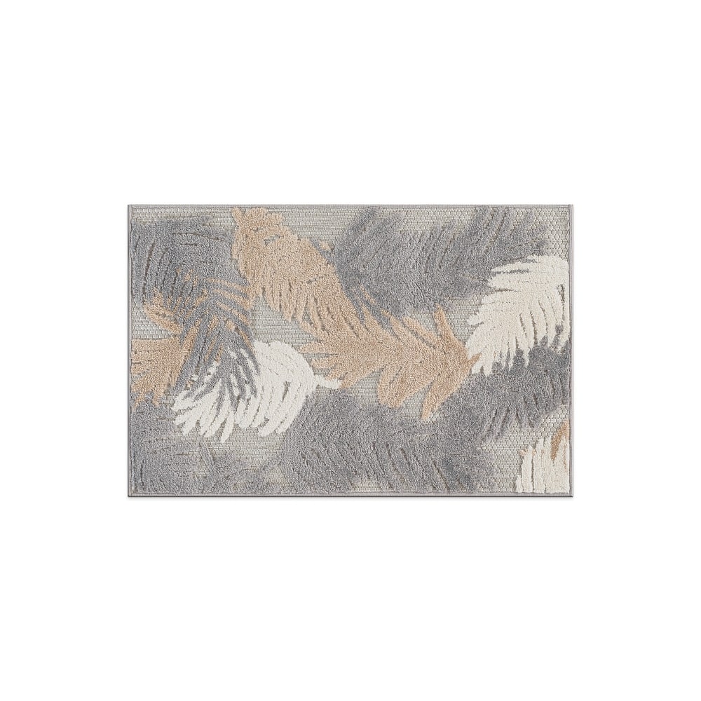 World Rug Gallery Tropical Floral Modern Indoor/Outdoor Area Rug