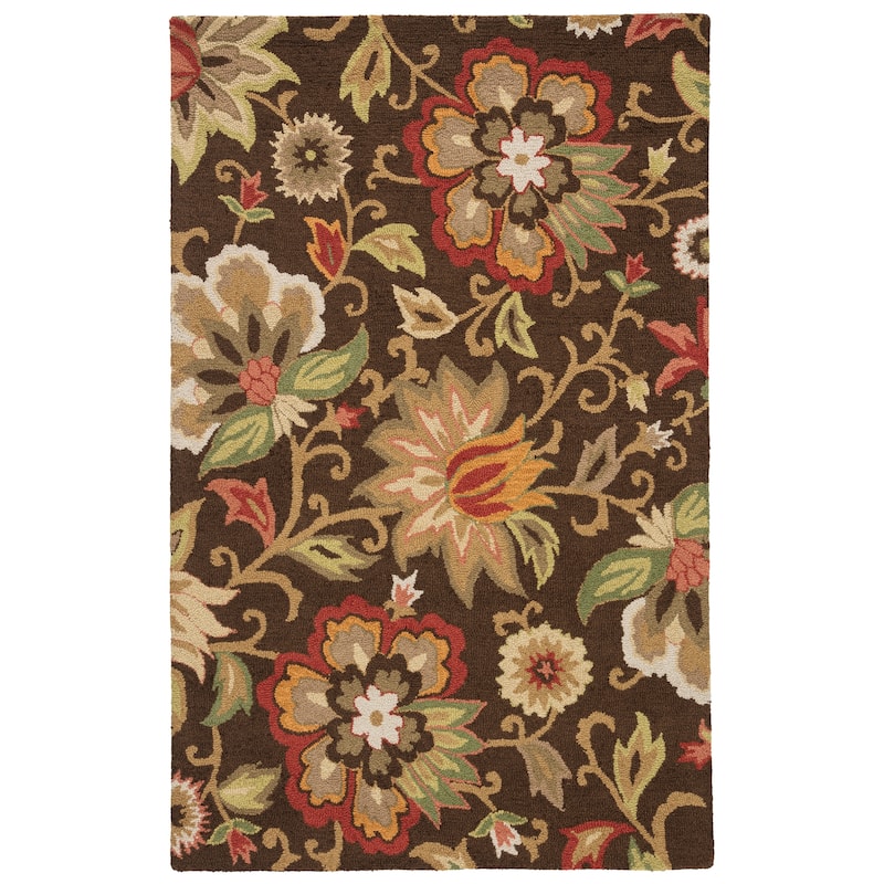 Zamora Handmade Floral Area Rug