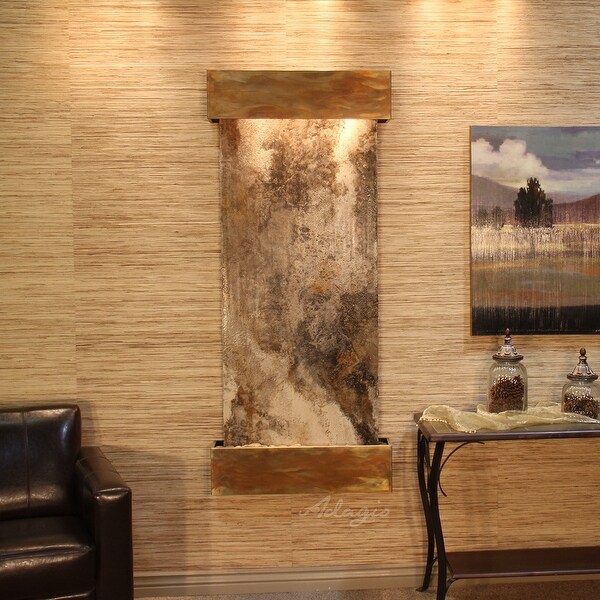 Adagio Inspiration Falls Fountain - Square - Rustic Copper - Choose Options