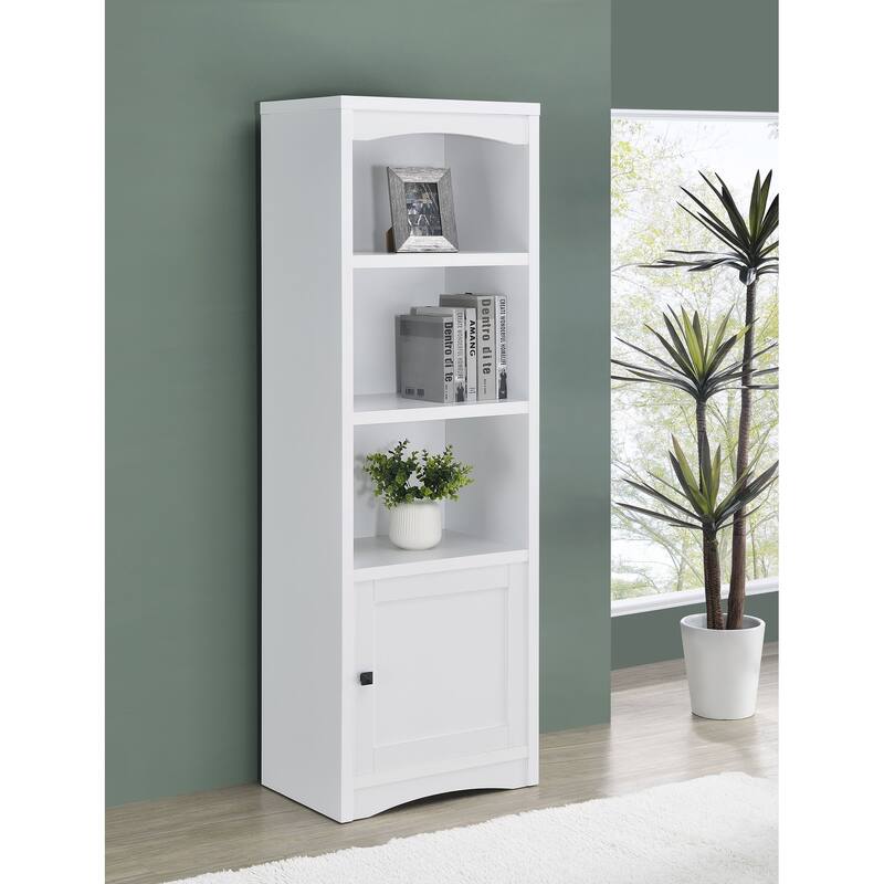Laughlin 3-Shelf Engineered Wood Media Tower