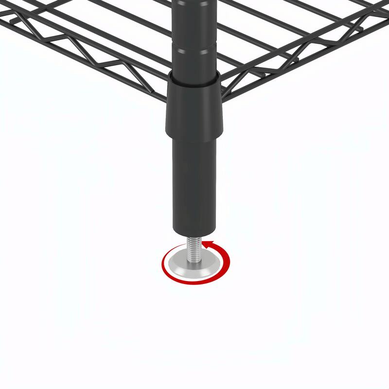 Heavy Duty Garment Rack，Clothes Rack with 8 Adjustable Wire Shelves and 5 Clothes Rails