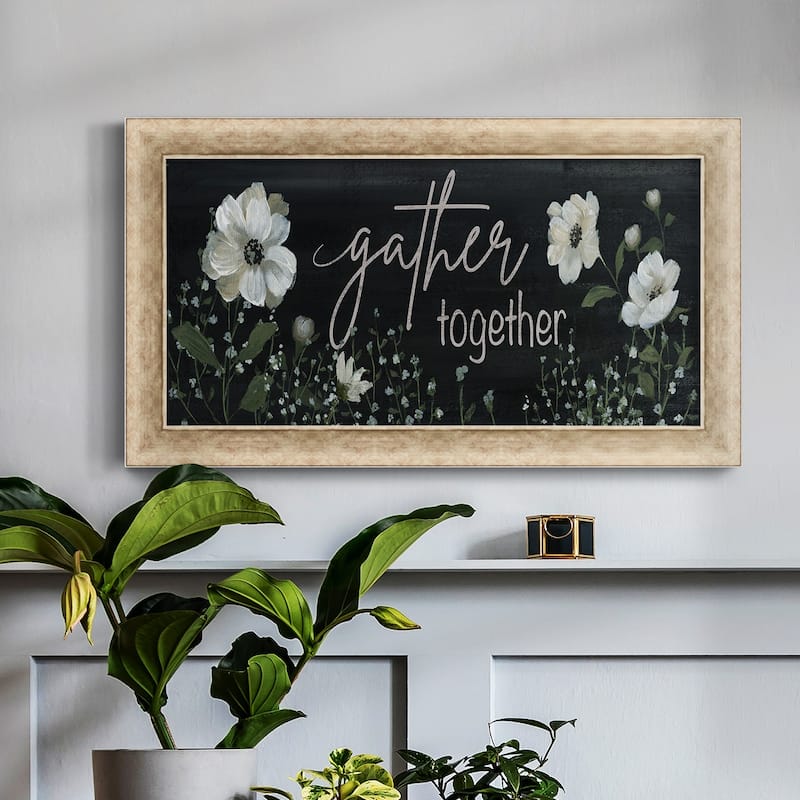 Gather Together Premium Framed Canvas- Ready to Hang