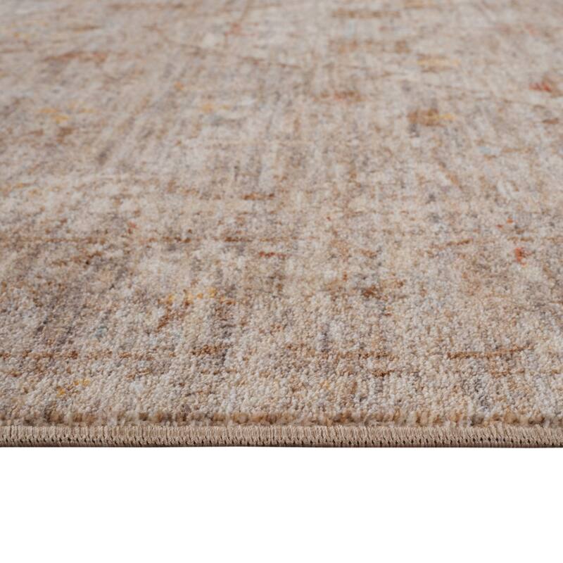 HomeRoots Floral Medallion Traditional Rectangle Area Rug