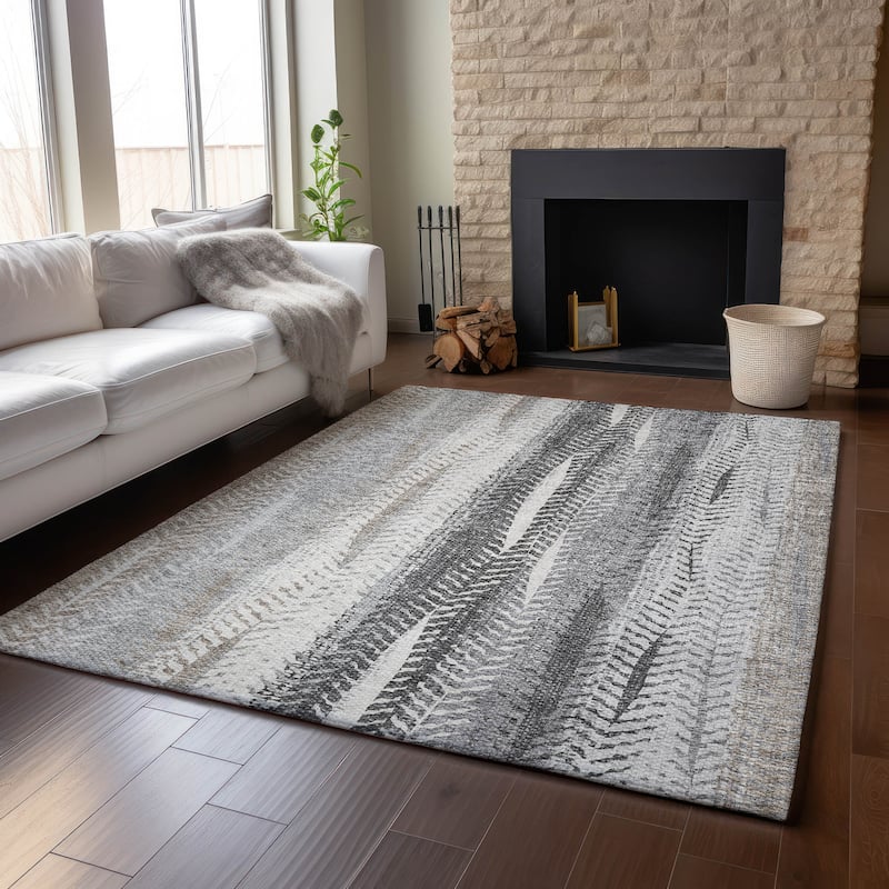 Premium Washable Super Soft Boho Tracks Mayfield Rug