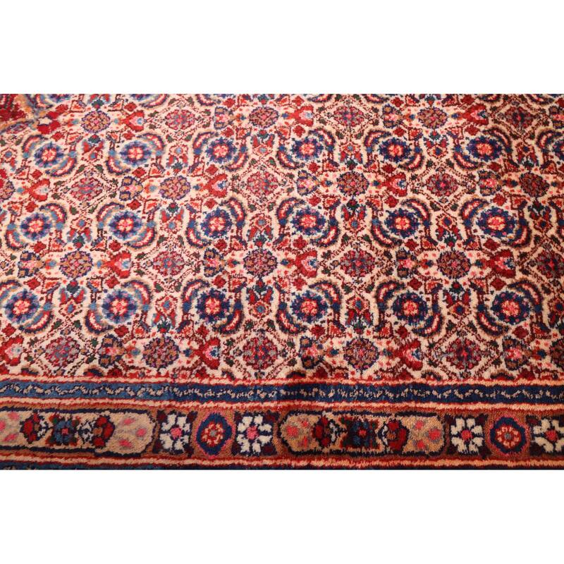 ECARPETGALLERY Hand-knotted Kayseri Cream Wool Rug - 3'5 x 10'5