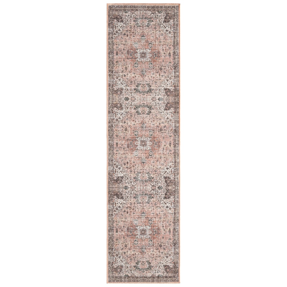 Everwash Callaghan Esther Bohemian Medallion Machine Washable Area Rug