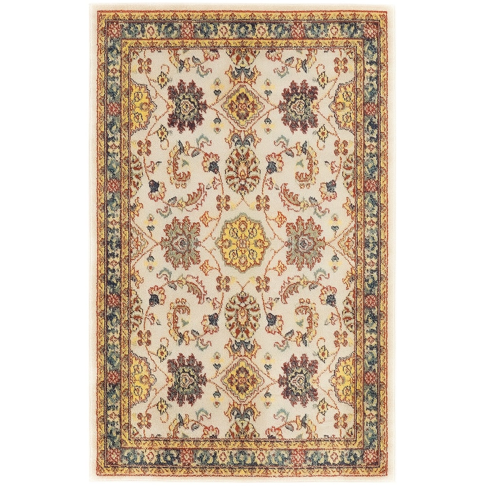Nourison Sandy Indoor/Outdoor Persian Area Rug