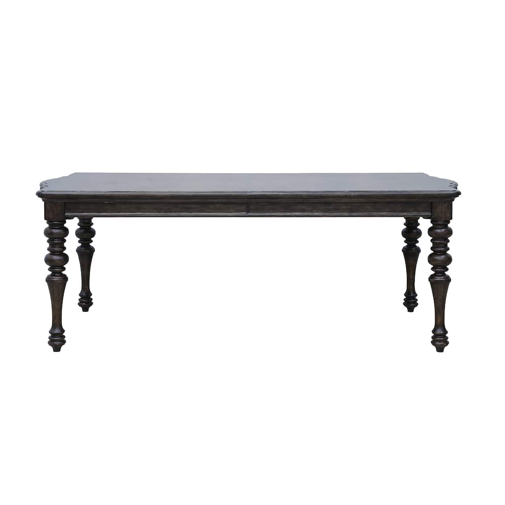 Cooper Falls Dining Table with Turned Legs - 41.97"W x 29.98"H x 99.96"D