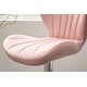 preview thumbnail 46 of 75, Roundhill Furniture Ellston Upholstered Adjustable Swivel Barstools, Set of 2