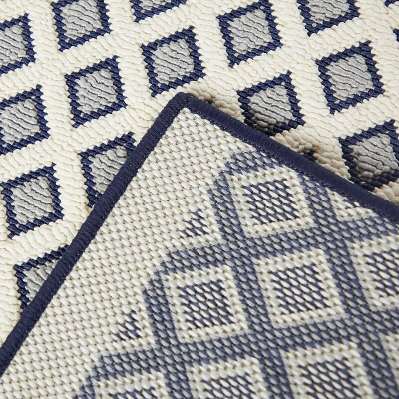 Edgar Diamond Indoor/Outdoor Area Rug