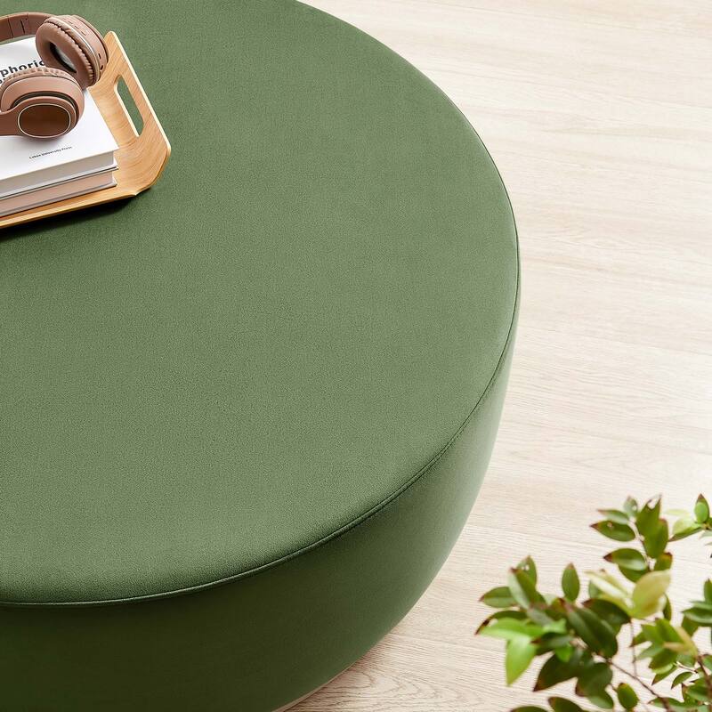 Tilden 16"/23"/29"/38" Performance Velvet Upholstered Ottoman