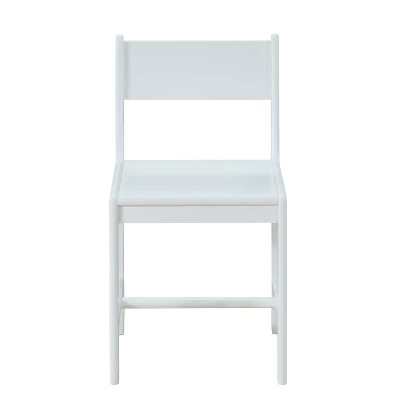 Aaron White Open Back Kid's Chair