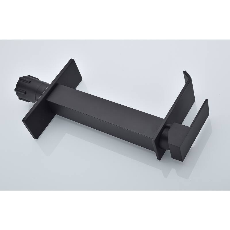 Waterfall Spout Single Handle Bathroom Sink Faucet