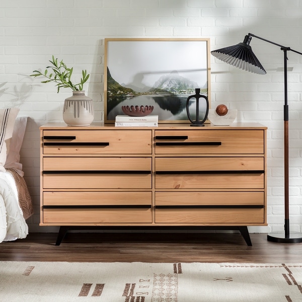 Middlebrook Designs Contemporary Solid Wood 6 Drawer Dresser