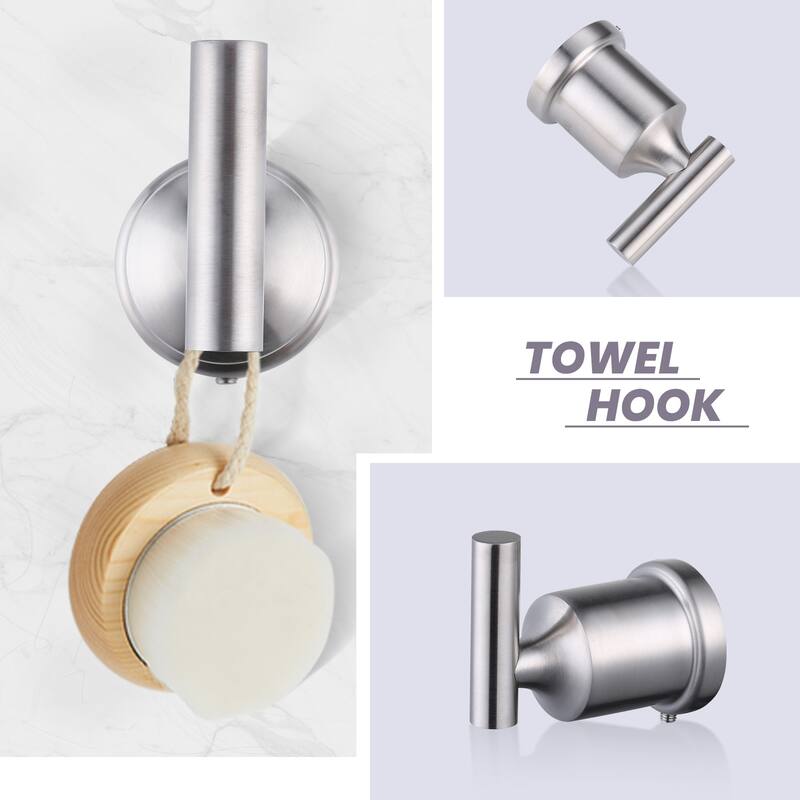 3-Piece Bath Hardware Set with Mounting Hardware