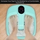 preview thumbnail 10 of 40, Costway Portable Electric Foot Spa Bath Automatic Roller Heating - 13.5''X16.5''X7'' (LxWxH)