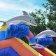 preview thumbnail 6 of 4, JumpOrange Dolphin Splash 14 Ft Commercial Grade Inflatable Water Slide with Deep Pool (with Blower)