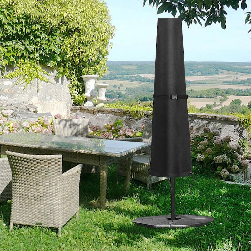 Patio Umbrella Parasol Cover Waterproof Outdoor Market Umbrella Cover - Fit Market Umbrella 7ft-11ft
