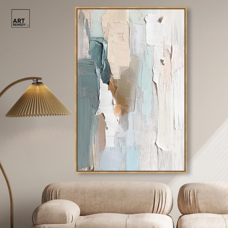 Impasto Intervals I Canvas by Art Remedy