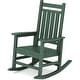 preview thumbnail 21 of 110, Modern High-Back Rocking Adirondack Chair All Weather Hunter Green
