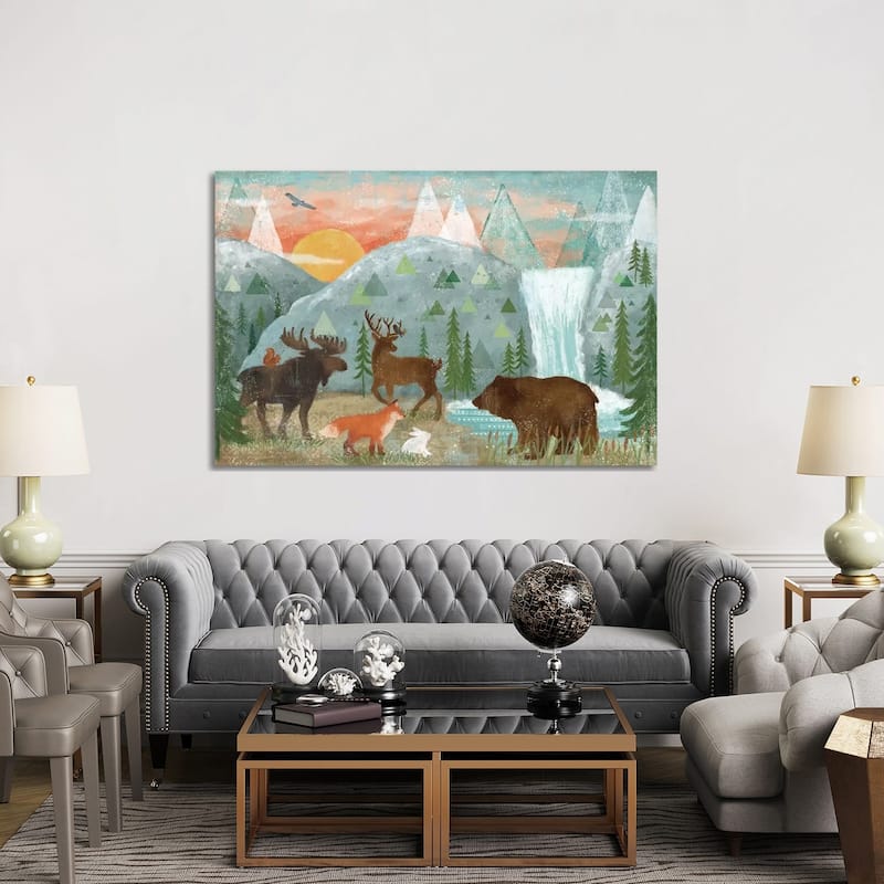 iCanvas "Woodland Forest I" by Veronique Charron Canvas Print