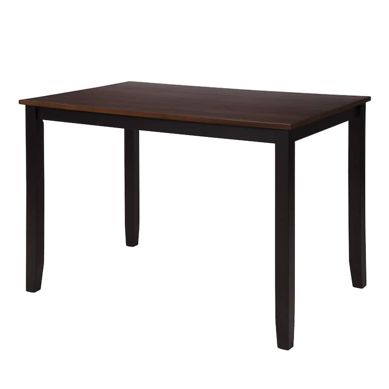 Dining Table Set Kitchen Rectangular Table and 4 Chairs for Kitchen