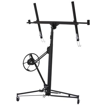 Drywall Lift Panel 13' Lift Drywall Panel Hoist Jack Lifter Sheetrock Lift Panel Hoist Jack Lifter Steel Material for Ceiling