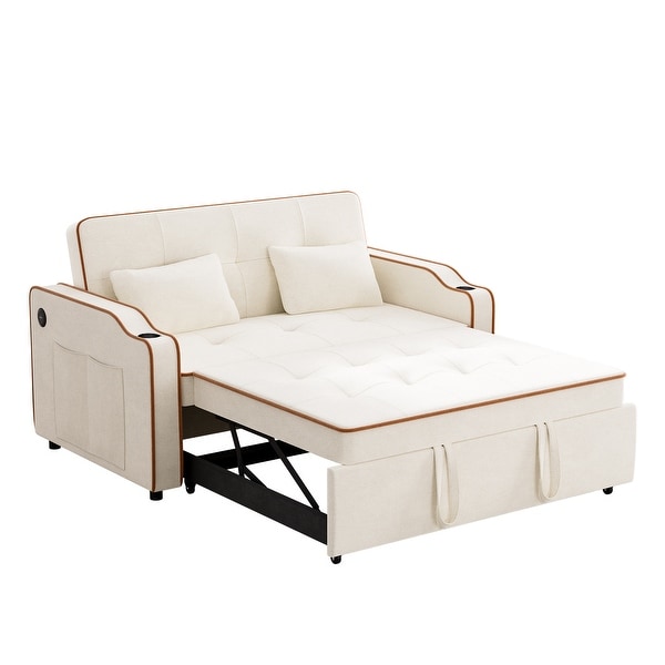 Ouyessir 3 in 1 Multi-Functional Convertible Sleeper Sofa