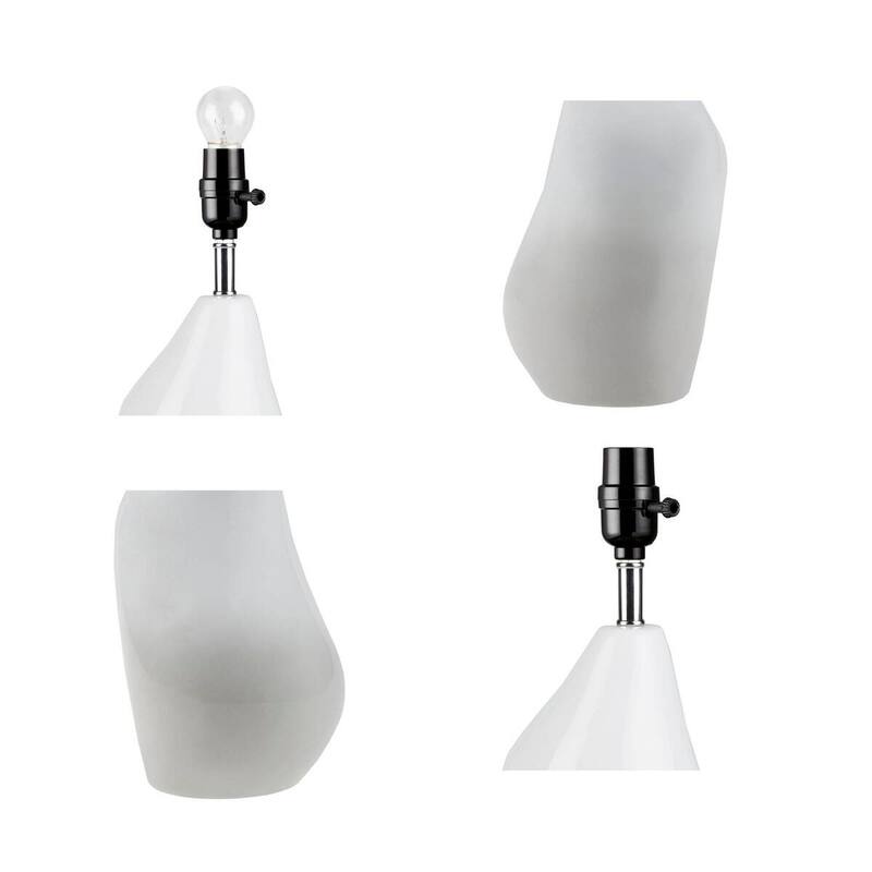 Ceramic Table Lamp with Handles