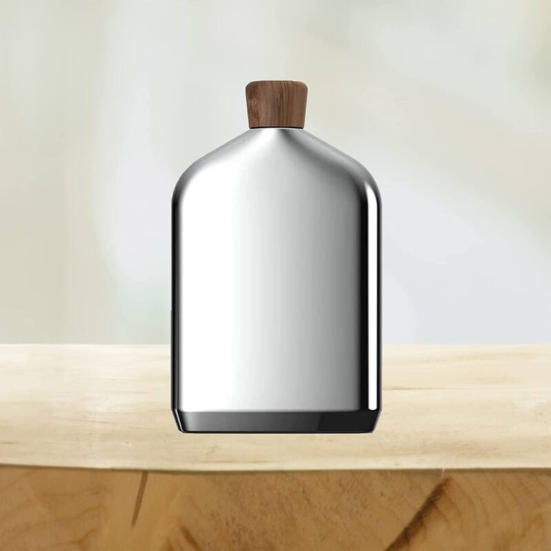 Nambe Vie Collection Flask - 8 Oz