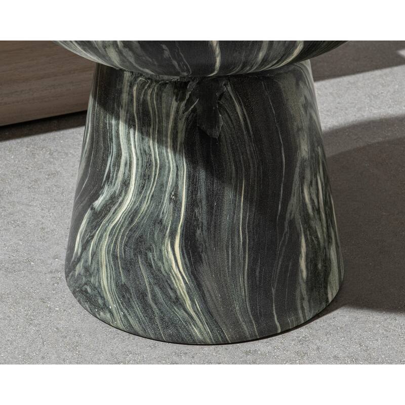 Classic Home Merz Outdoor Concrete Side Table