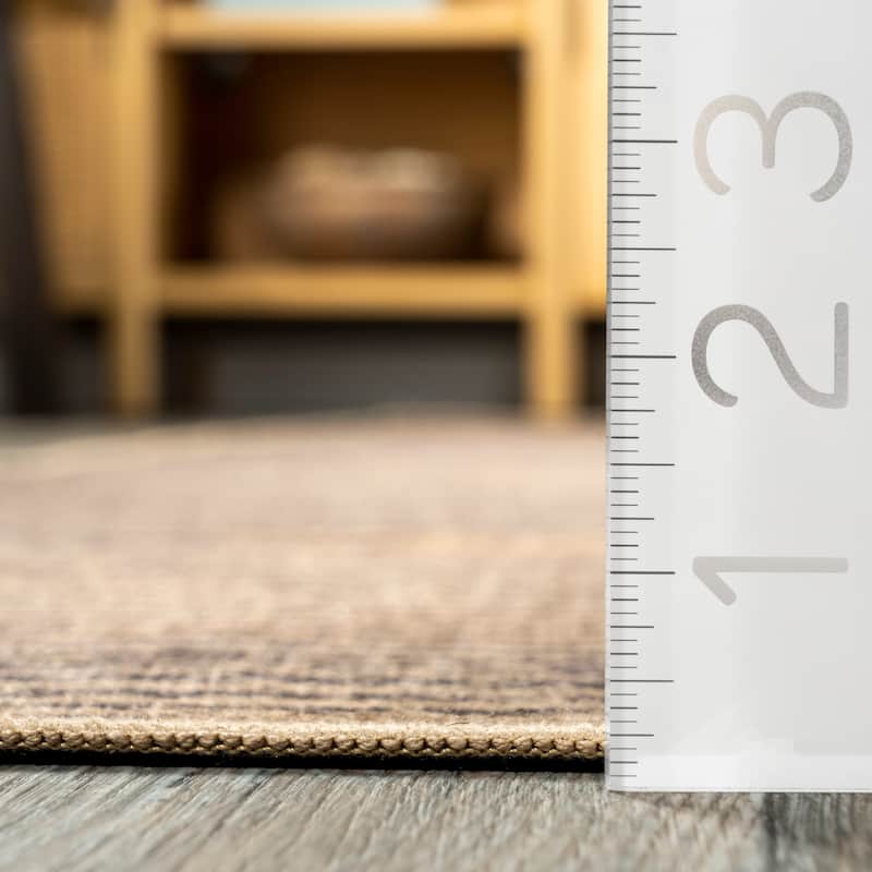 Nuloom Dori SuperiorWash Tribal Easy-Jute Machine Washable Area Rug