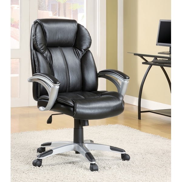 Grey plush desk best sale chair