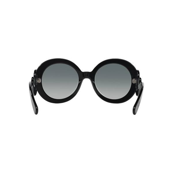 prada minimal baroque 54mm round sunglasses