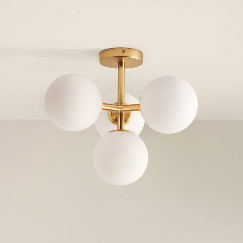 Arden Multi-Light Flush Mount - Gold