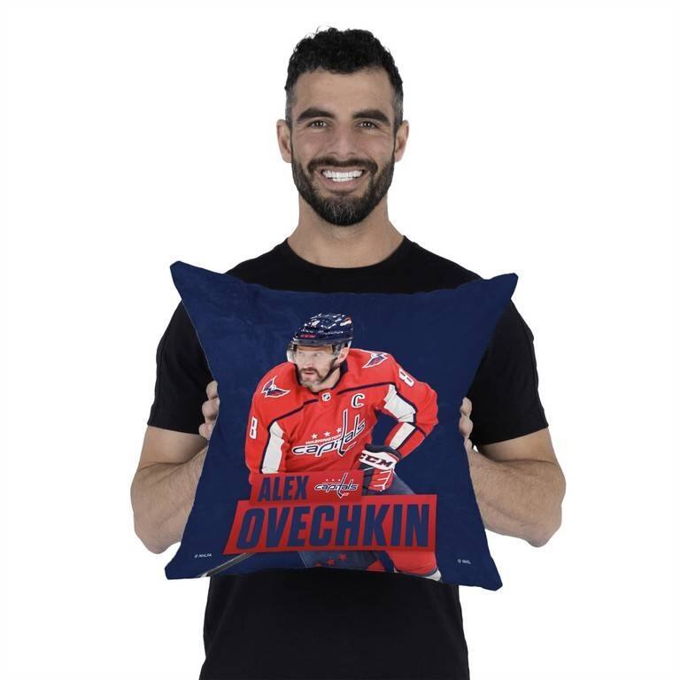 NHL Player 18 Inch Throw Pillow