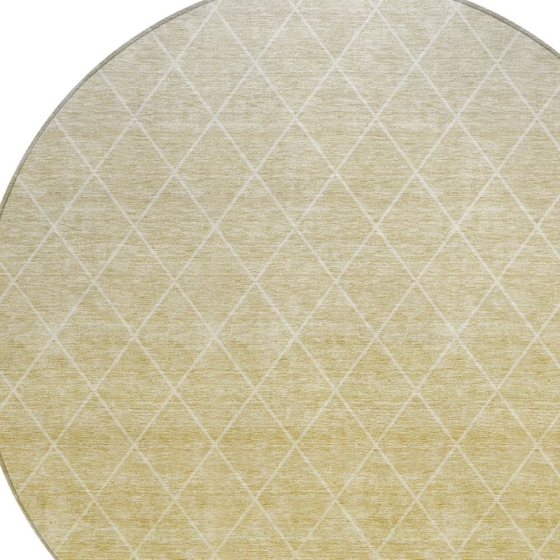 HomeRoots Geometric Transitional Rectangle Outdoor Rug