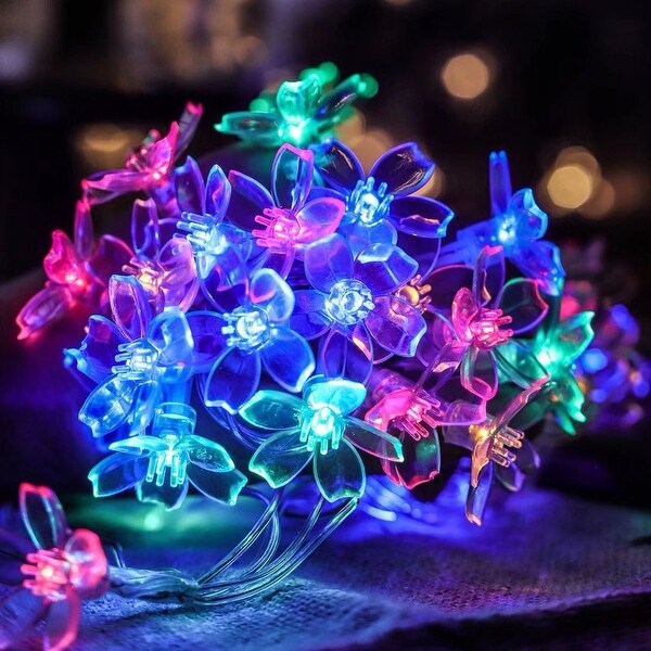 Cherry blossom solar lights sale