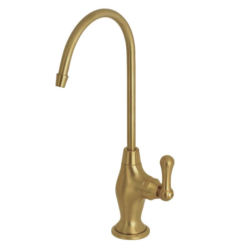 Restoration Single Handle Water Filtration Faucet - Brushed Brass