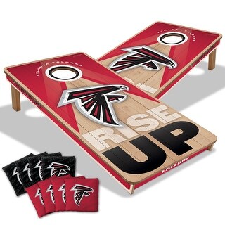 Atlanta Falcons NFL 2x4 Professional Cornhole Board Set